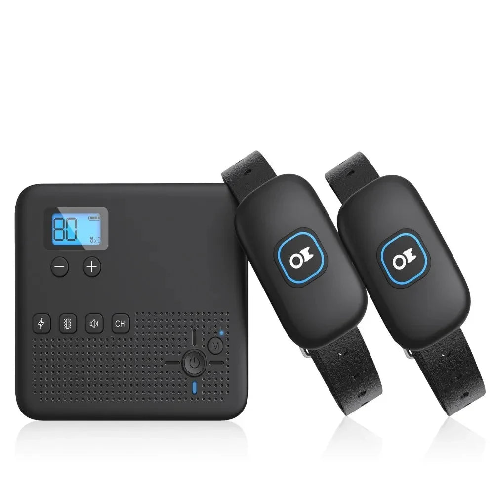 Wireless Dog Fence 2 in 1 Remote Trainer Beep Shock Collar