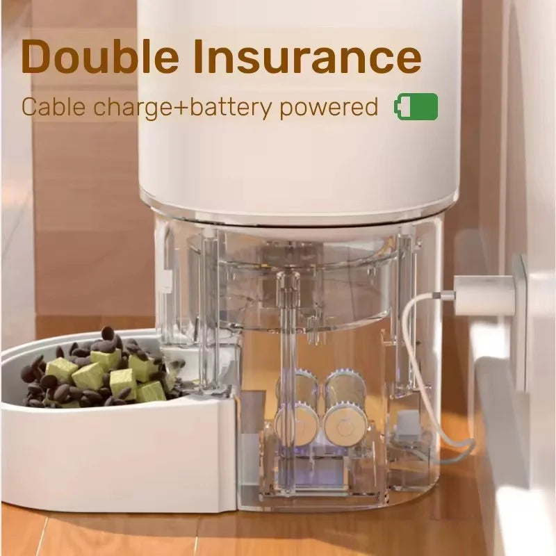Smart Pet Feeder App Controlled Automatic Cat Dog Food Dispenser - Majestic Pet Kingdom