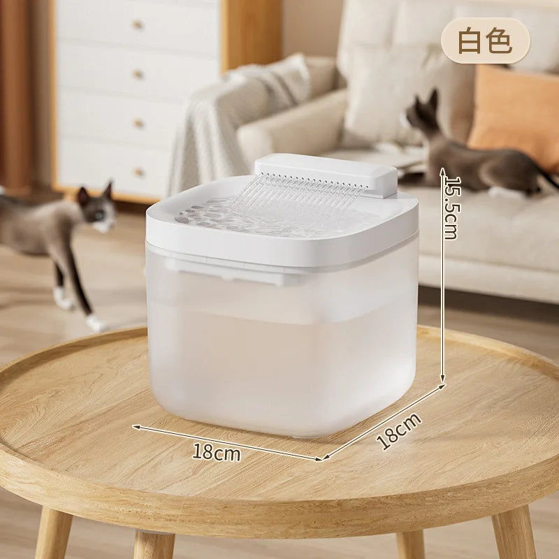Automatic Pet Water Fountain 3L Large Capacity Automatic Cat Water Dispenser Circulating for Pet to Drink Water - Majestic Pet Kingdom