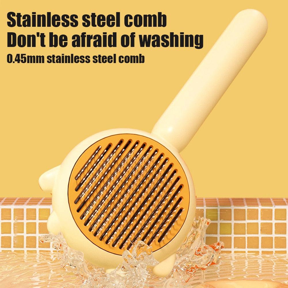 Cat Grooming Brush Magic Massage Needle Comb Deshedding Tool