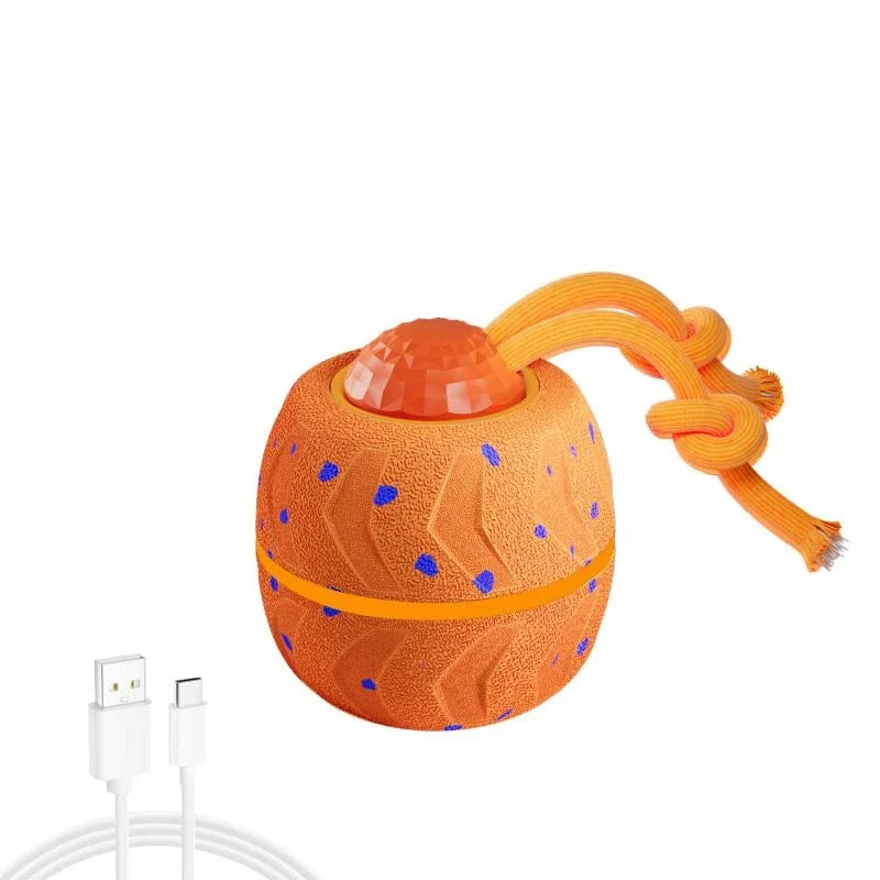 Rechargeable Automatic Rolling Ball Interactive Chase Toy for Dogs Cats Smart Pet Play Ball