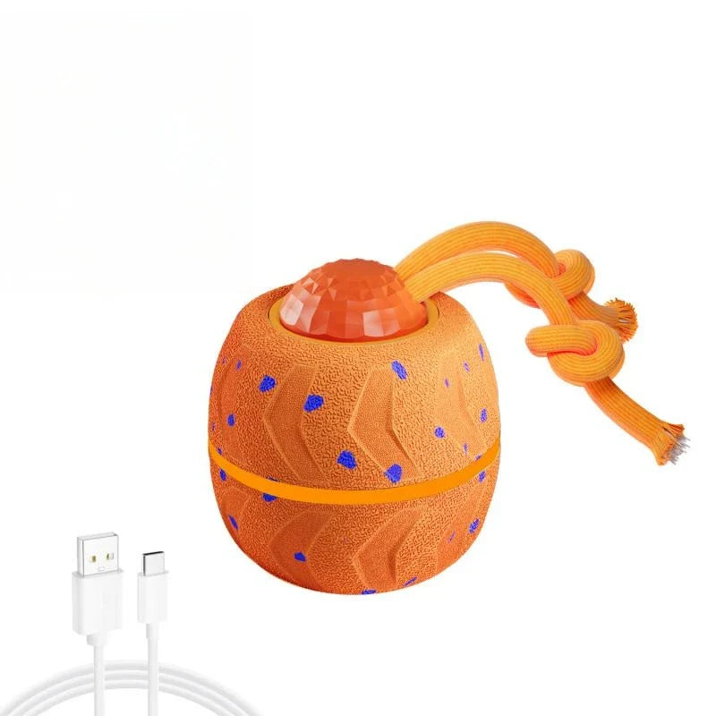 Rechargeable Automatic Rolling Ball Interactive Chase Toy for Dogs Cats Smart Pet Play Ball