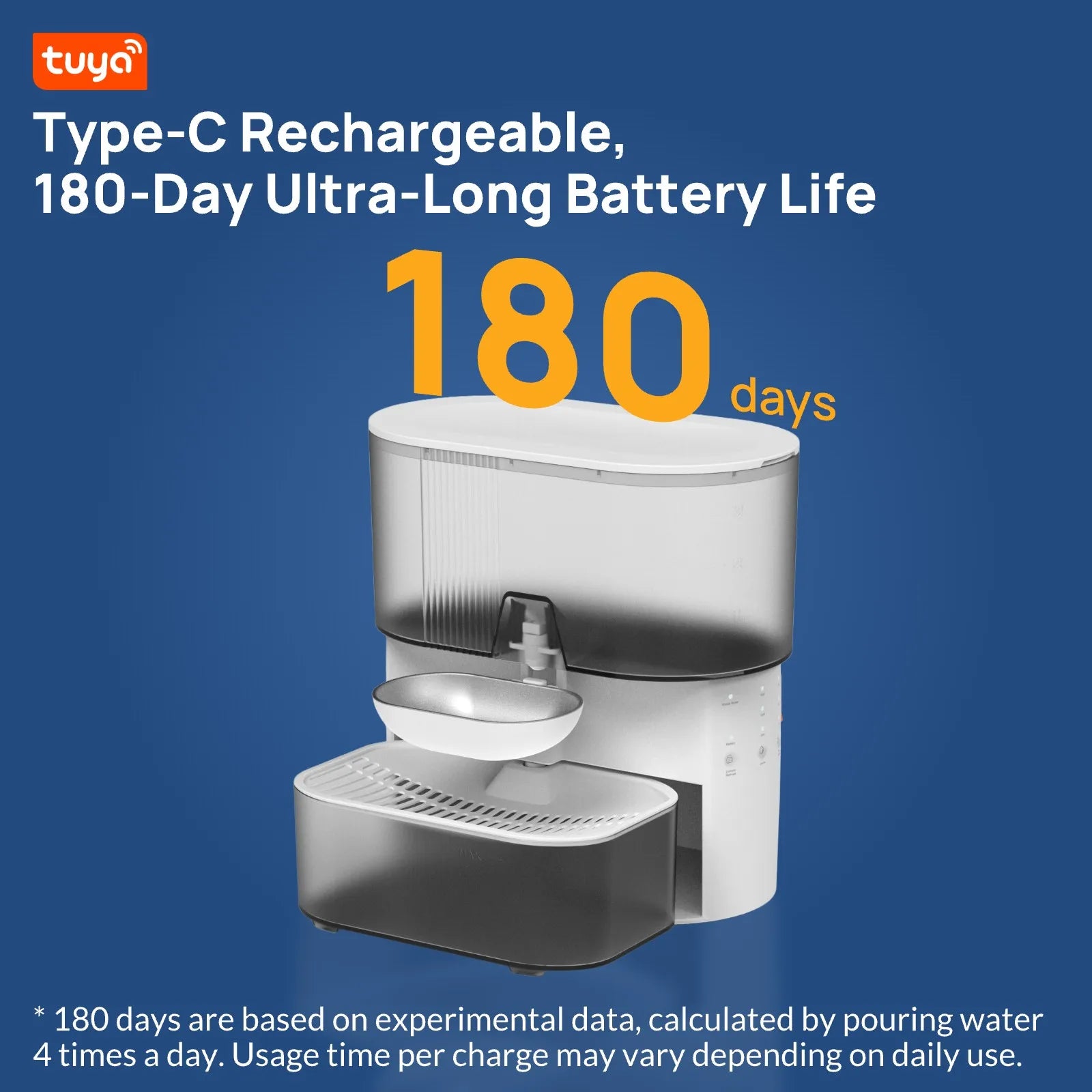 3L Intelligent Timed Pet Water Fountain, Rechargeable Auto Water Dispenser for Cats, Wastewater Separation, No Filter No APP - Majestic Pet Kingdom