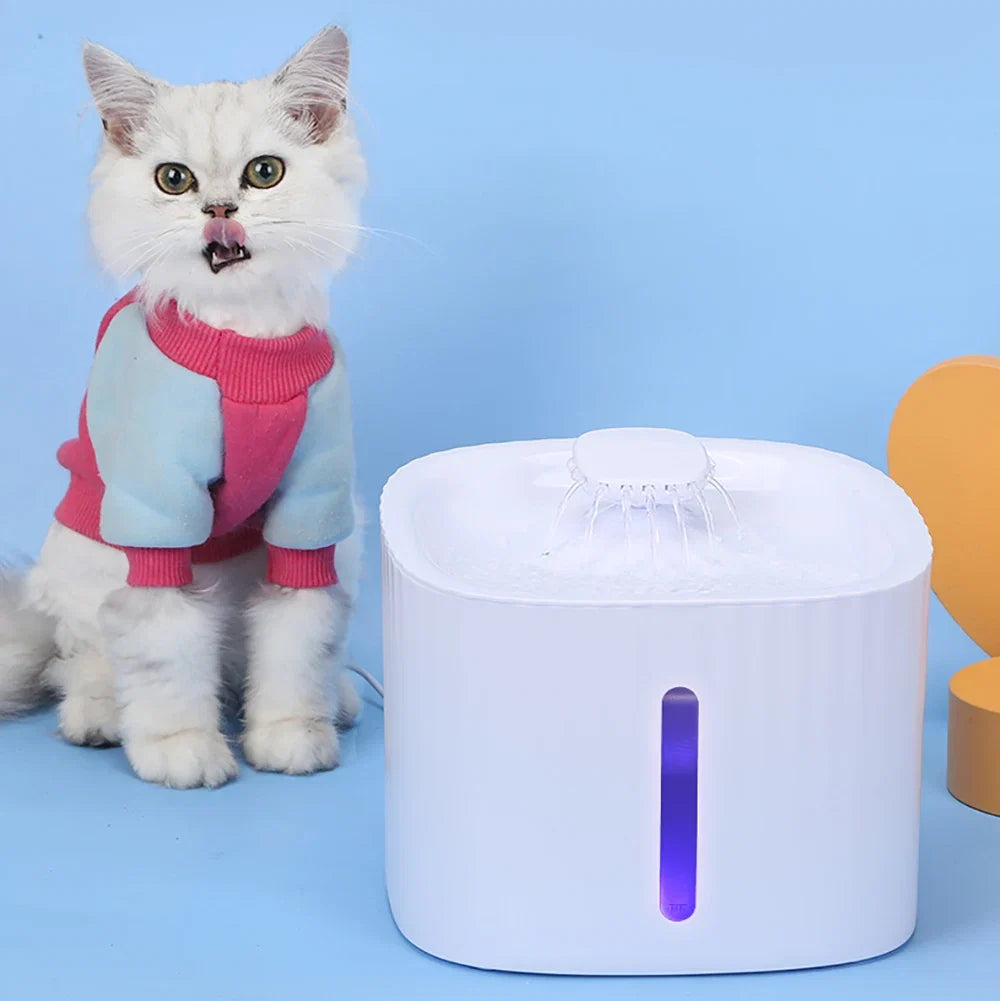 Majestic Pet Kingdom - 3L USB Pet Water Feeder Automatic Smart Drinker Water Auto Feeder Bowl For Cat Dog Drinking Bowl Fountain Water Fountain View 2