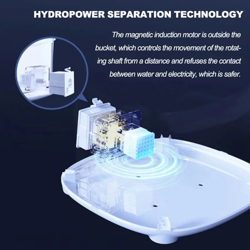 Automatic Cat Water Fountain 1.5L Pet Water Drinker Mute Water Dispenser Dog Watering For Dog Puppy Kitten Pussy Cat Accessories - Majestic Pet Kingdom