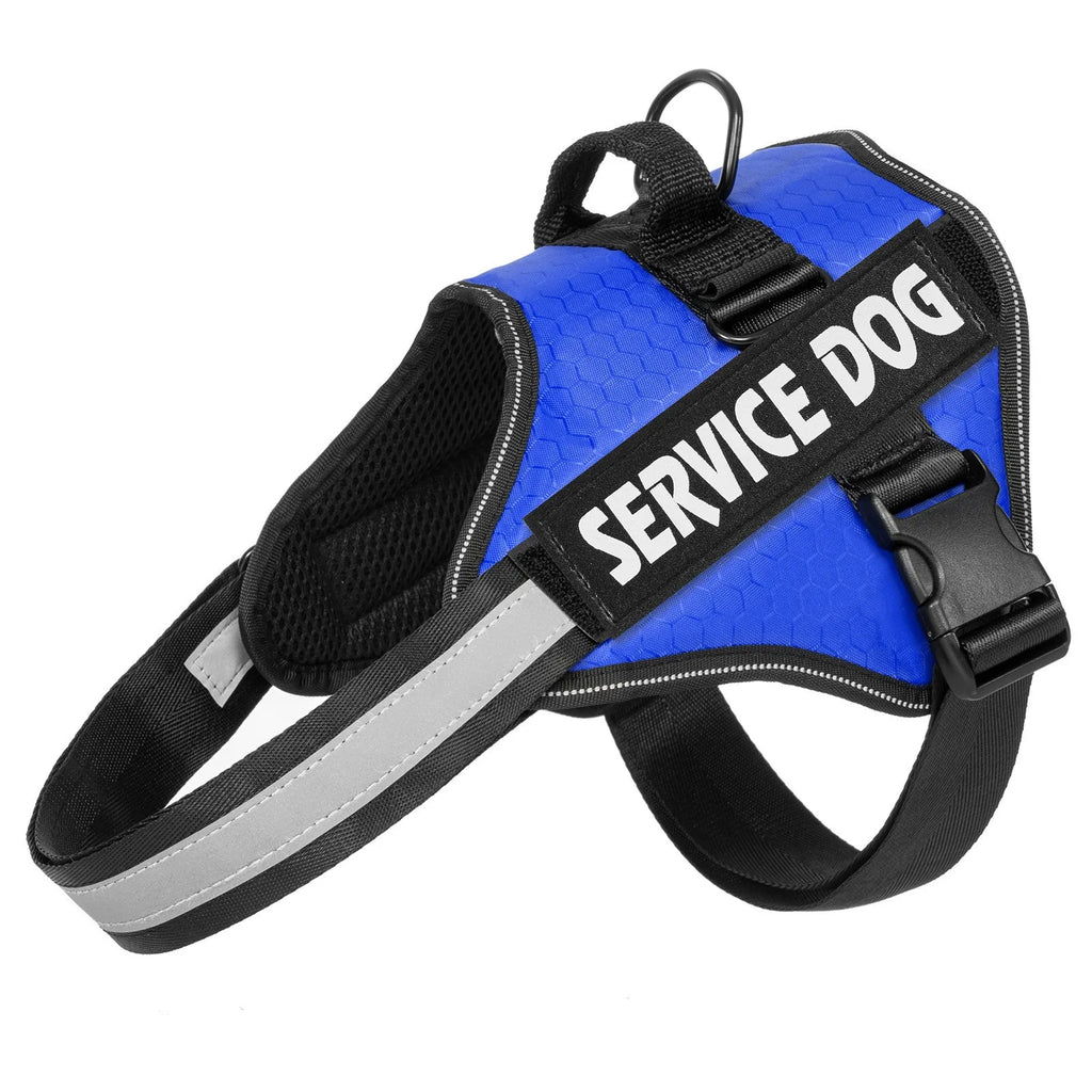 Chest Strap Dog Vest Harness Medium and Large Dog Border Collie Golden Hair Bucket Explosion proof Flushing Dog Harness - Majestic Pet Kingdom