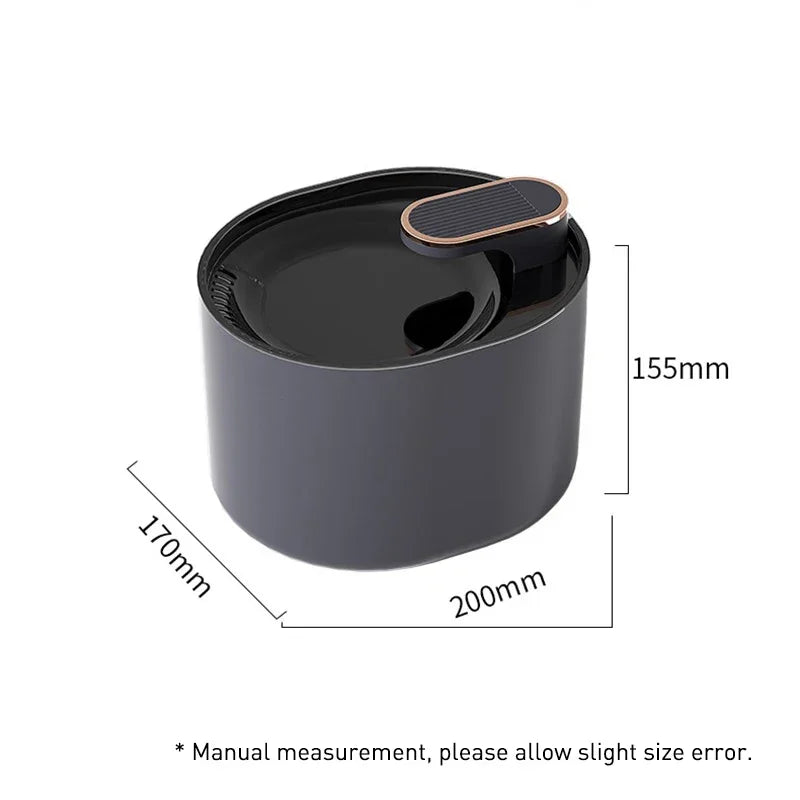 Majestic Pet Kingdom - 3L Automatic Pet Cat Drinking Fountain USB Dogs Cats Electric Mute Water Feeder Bowl Drinking Dispenser Filter Pet Items View 6