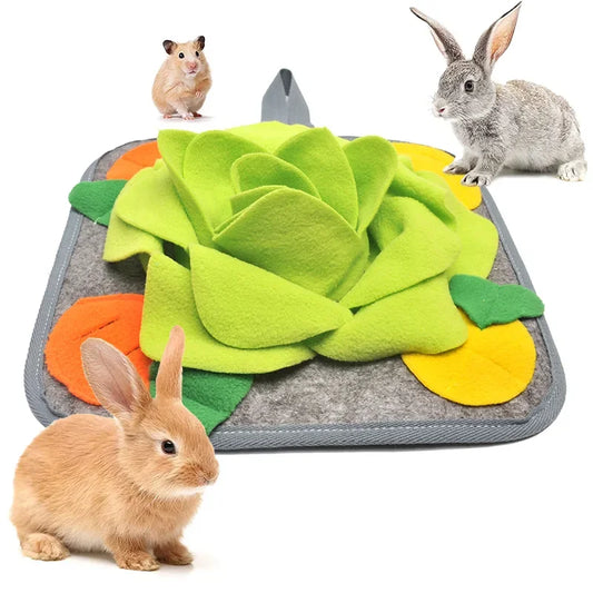 Dog Snuffle Mat Foraging Training Blanket Slow Feeder Puzzle