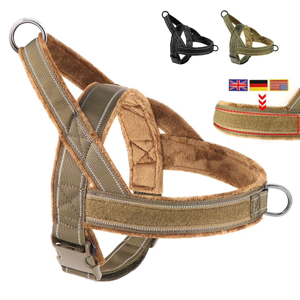 No Pull Dog Harness Military Tactical Dog Harnesses Vest Reflective | Majestic Pet Kingdom™