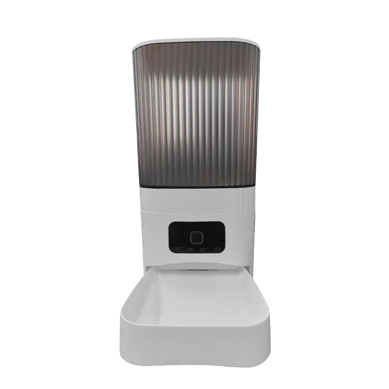 Cross Border Remote Control Cat Automatic Feeder With Camera Visual Interactive Home Pet Intelligent Feeder New Hot DropShipping