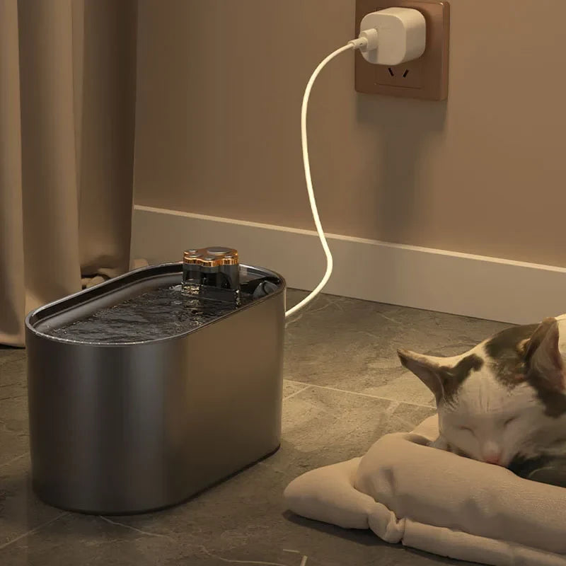 Large Capacity 3L Cat Water Fountain Automatic Recirculate Filtring | Majestic Pet Kingdom™