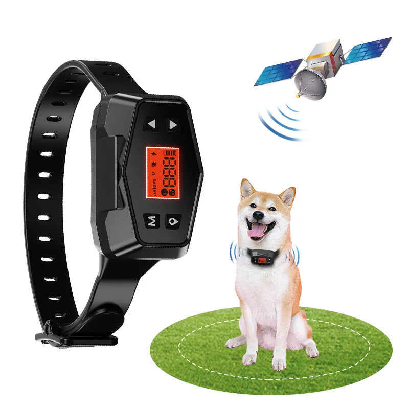 Wireless GPS Pet Fence Tracker Collar Electric Containment