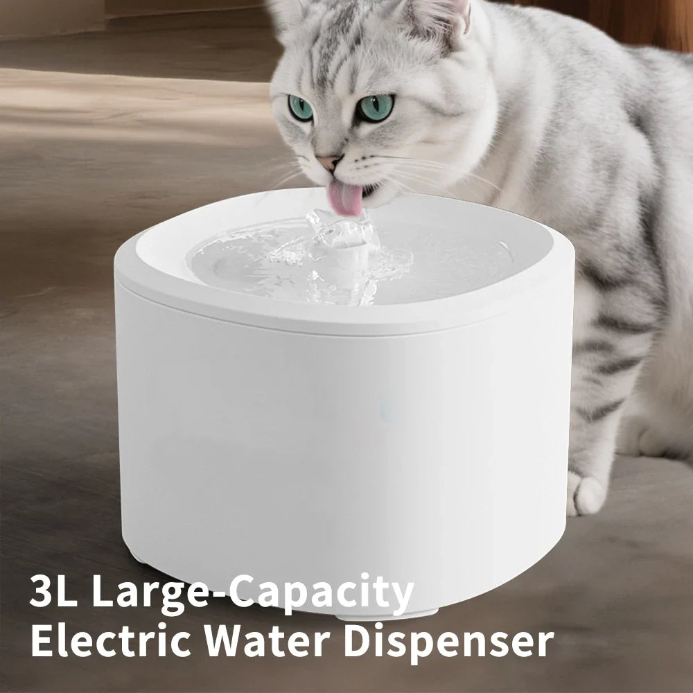Majestic Pet Kingdom - 3L Automatic Pet Water Fountain with Ultra Quiet Pump and Circulating Filtration for Cats and Dogs View 6