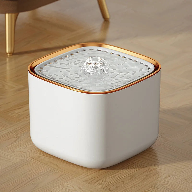3L Cat Water Fountain Auto Recirculate PP Material Large Capacity USB Electric Mute Cats Water Dispenser for Cat to Drink Water - Majestic Pet Kingdom