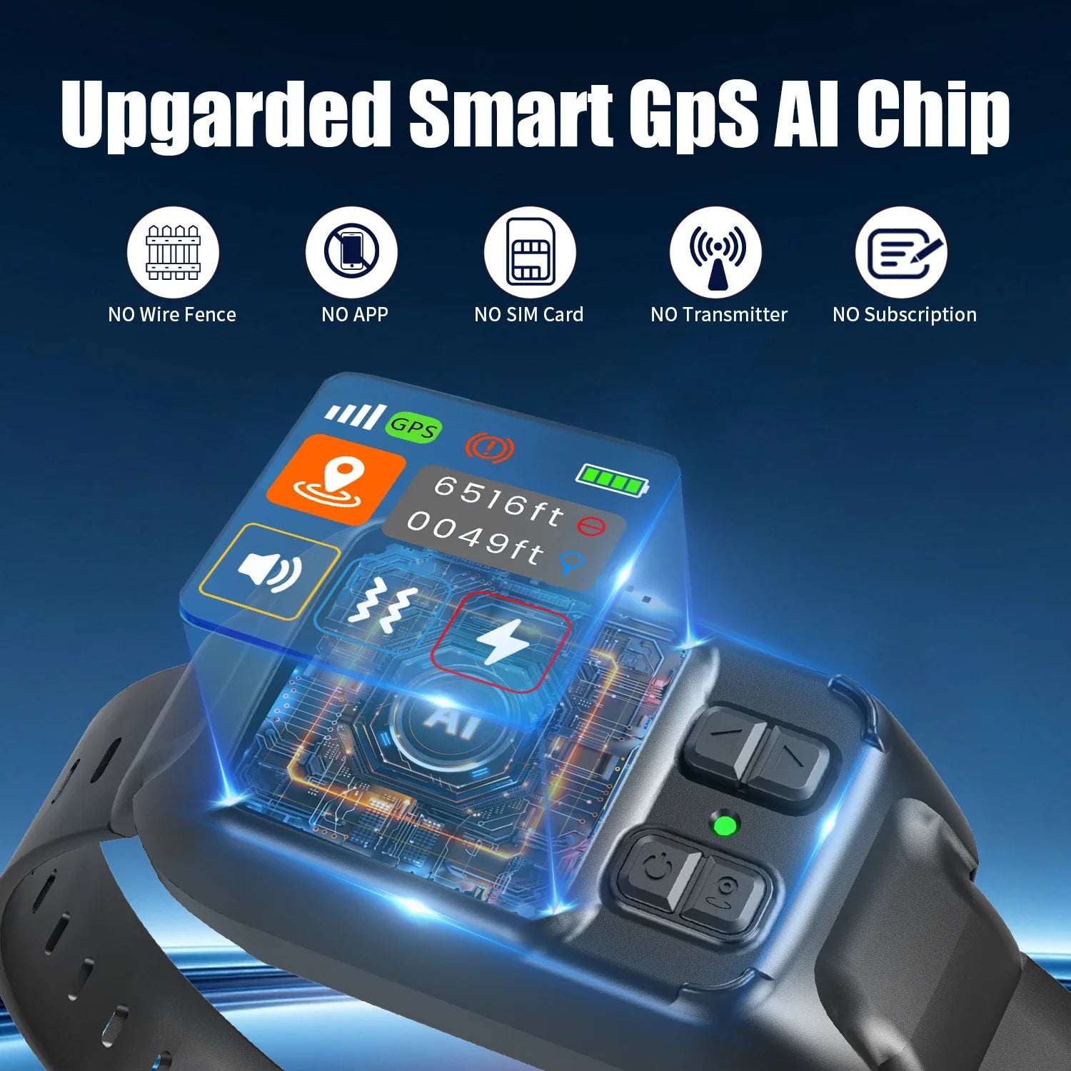 GPS Dog Fence Wireless Satellite Tech System Custom Region | Purrfect Pet Kingdom