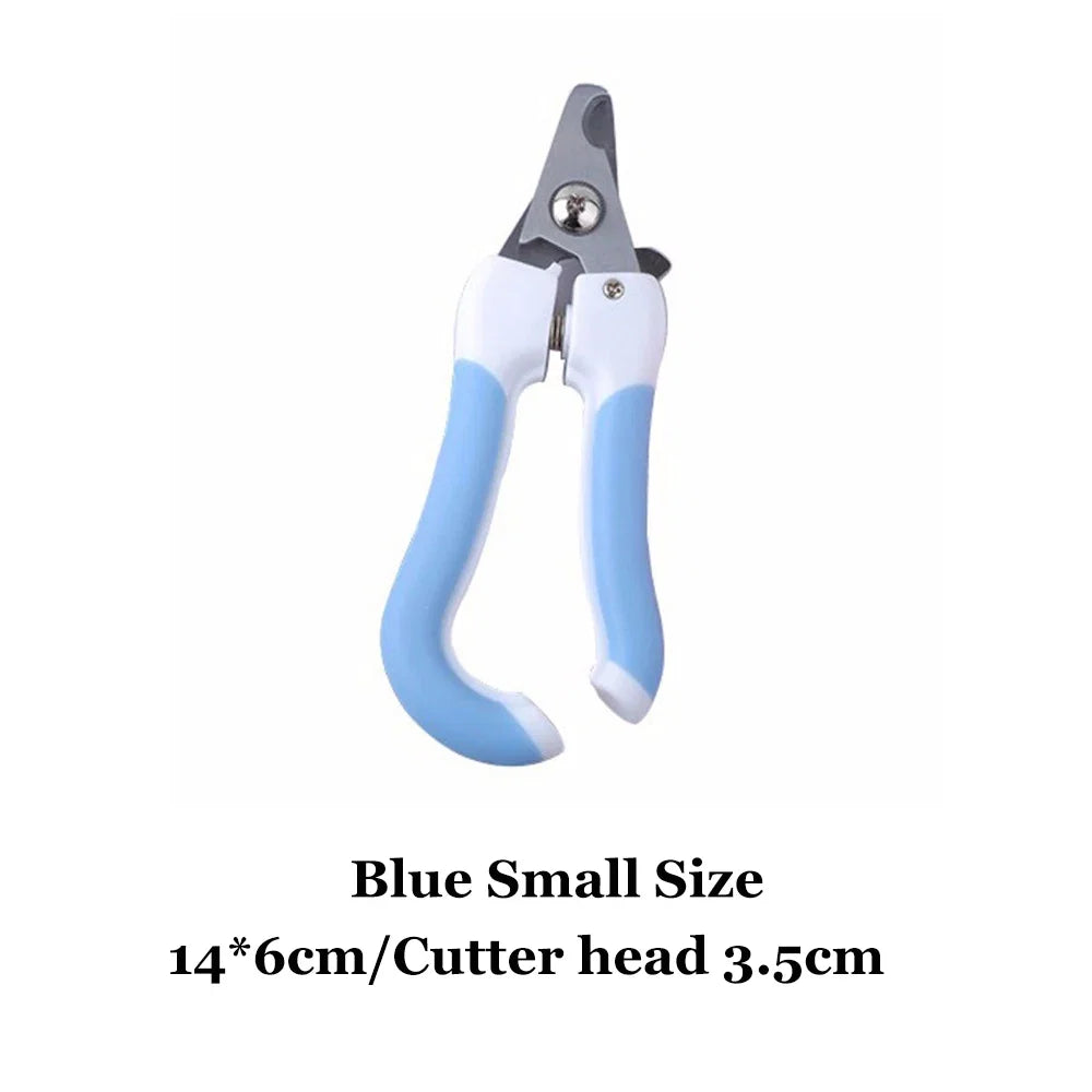 Professional Pet Nail Clippers for Dogs and Cats | Stainless Steel Two-Color Design