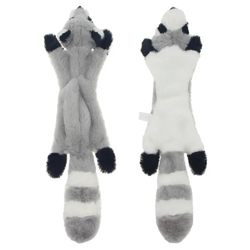 Squeaky Dog Toy | No Stuffing Plush Toy with Built In Sounders