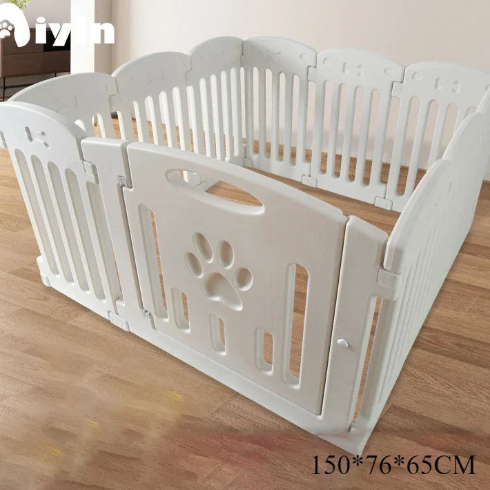 Indoor Dog Cage Small Dog Fence Indoor Enclosure Pet Fence Kennel Pet Fence Supplies Fences Dog House Enclosure Guard Rail - Majestic Pet Kingdom
