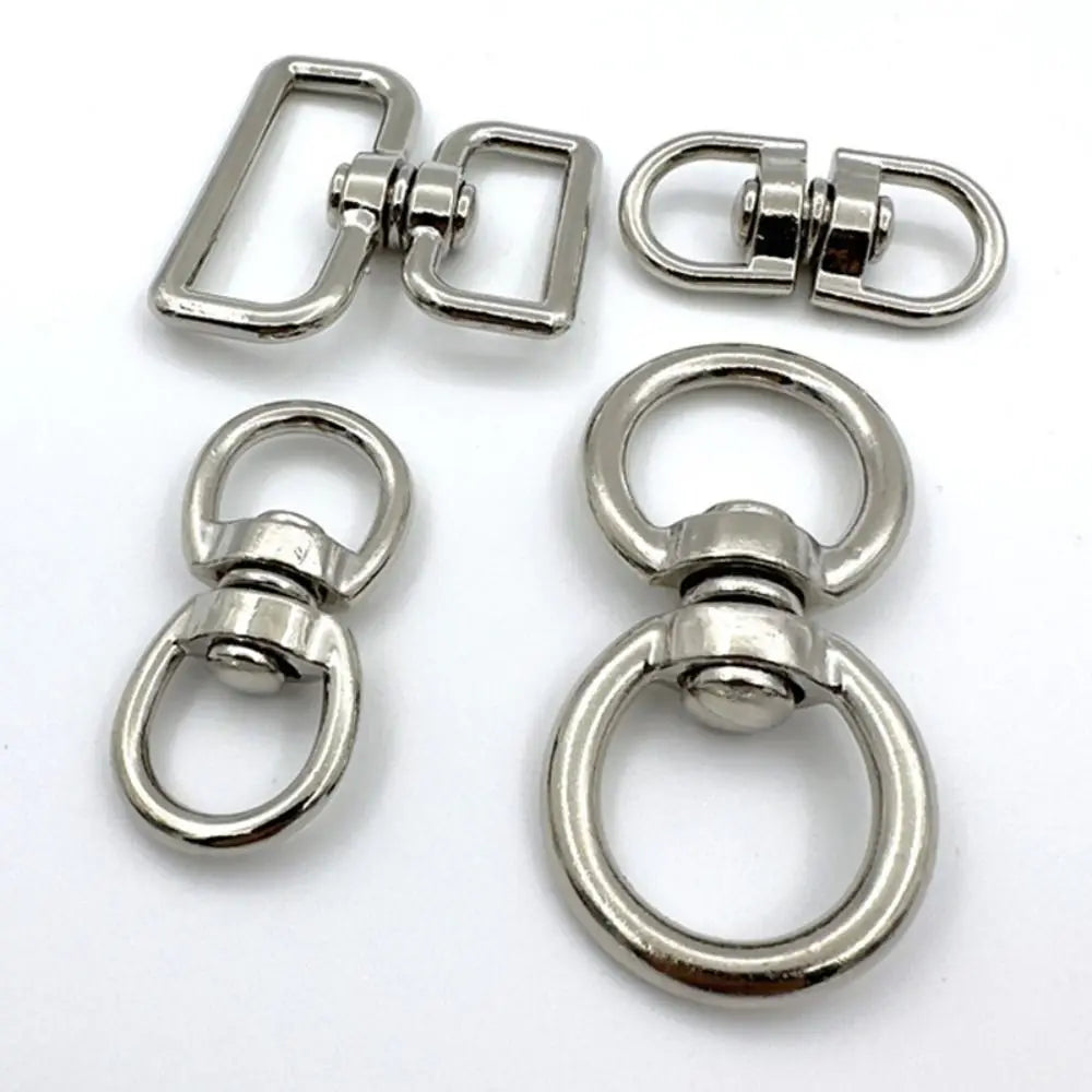 Metal Eight-Character Rotating Buckle Ring Anti-Knotting