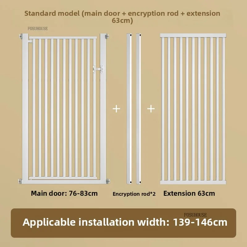 Free Punch Pet Fence Dog Fences Isolation Door Anti-Cat Door Fence Indoor Special Encryption Dog Safety Corral for Pet Products - Majestic Pet Kingdom