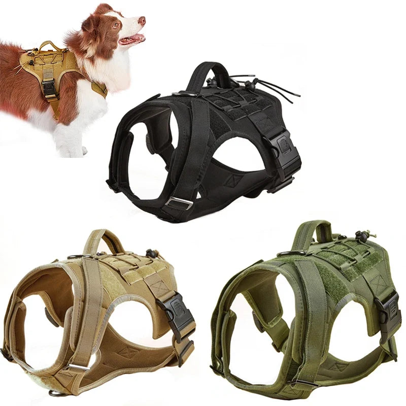 Tactical Dog Vest Harness No Pull Comfortable Adjustable Pet Harness | Majestic Pet Kingdom™