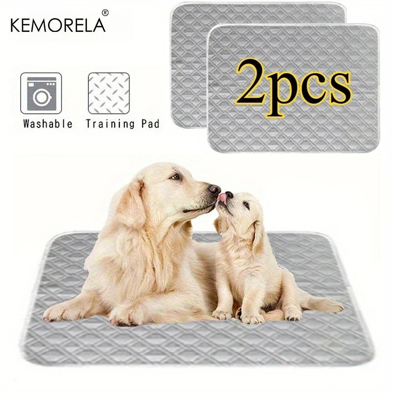 Dog Urine Pads 2PCS Washable Reusable Training Mat Set Big