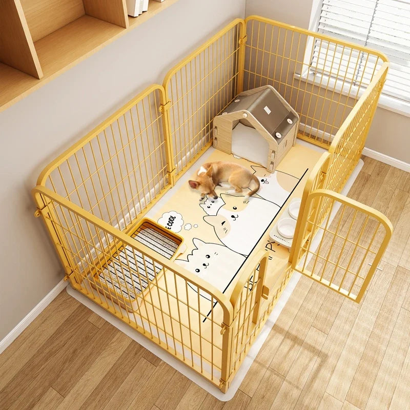 Pet Fence Enclosure DIY Combination Small Medium Cage Playpen - Majestic Pet Kingdom