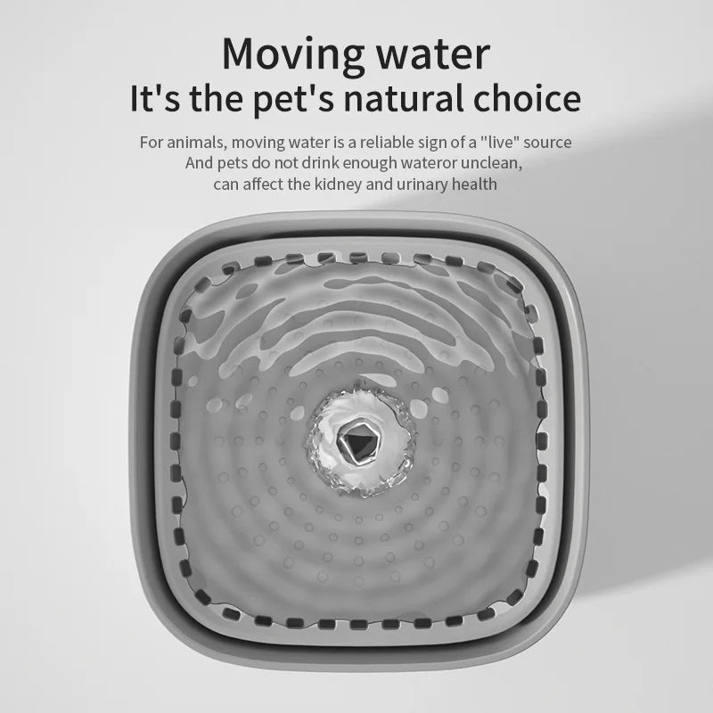 3L Cat Water Fountain Auto Recirculate Filter Large Capacity Filtring Cat Water Drinker USB Electric Mute Cats Water Dispenser - Majestic Pet Kingdom