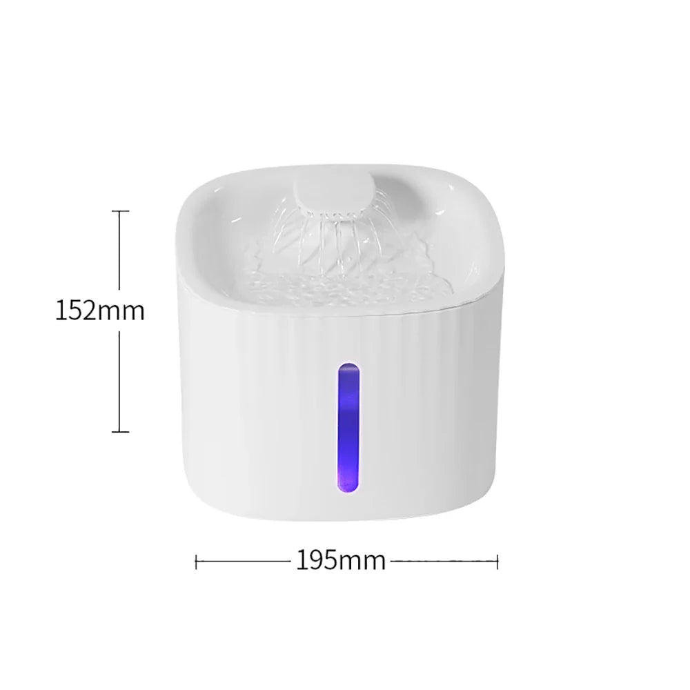 Majestic Pet Kingdom - 3L USB Pet Water Feeder Automatic Smart Drinker Water Auto Feeder Bowl For Cat Dog Drinking Bowl Fountain Water Fountain View 6