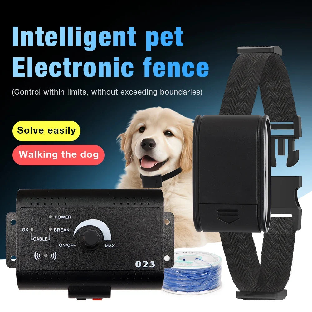 Electronic Dog Fence 1.2 Acres Adjustable Training System