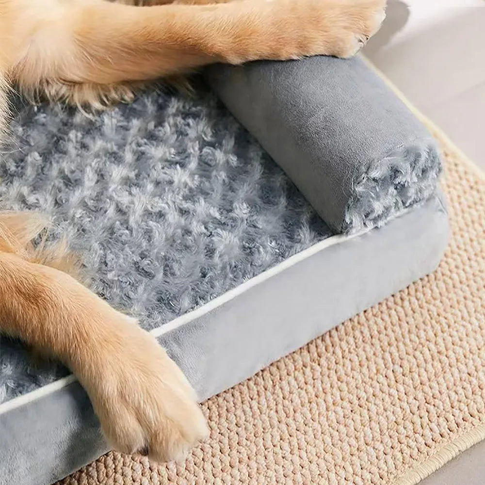 Dog Bed Memory Foam Waterproof Washable All-Season Mat