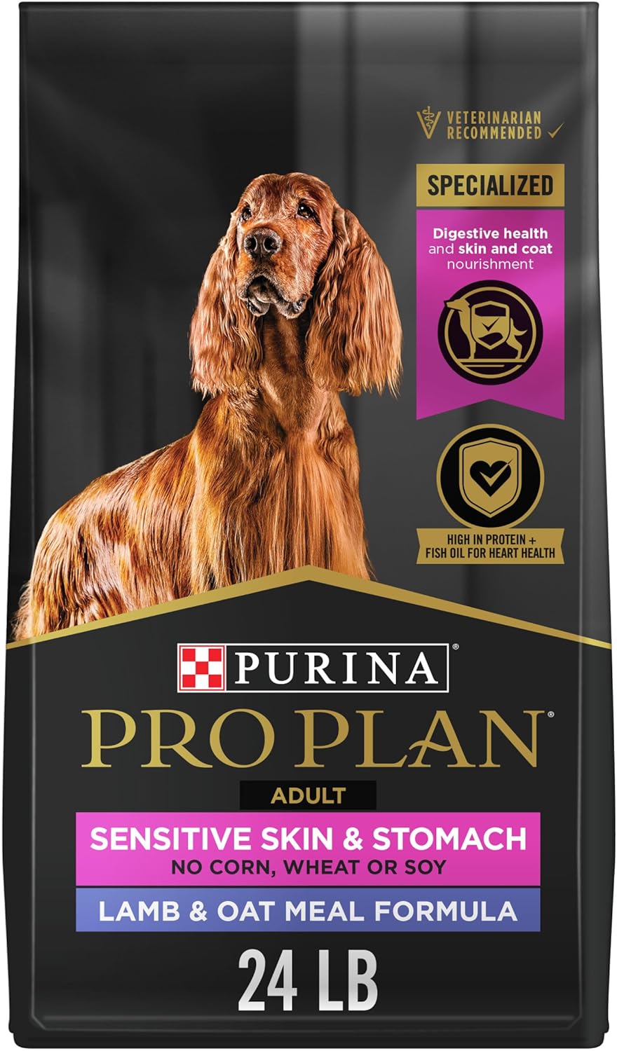 Dog Food Pro Plan Sensitive Skin & Stomach Lamb Oatmeal Bag