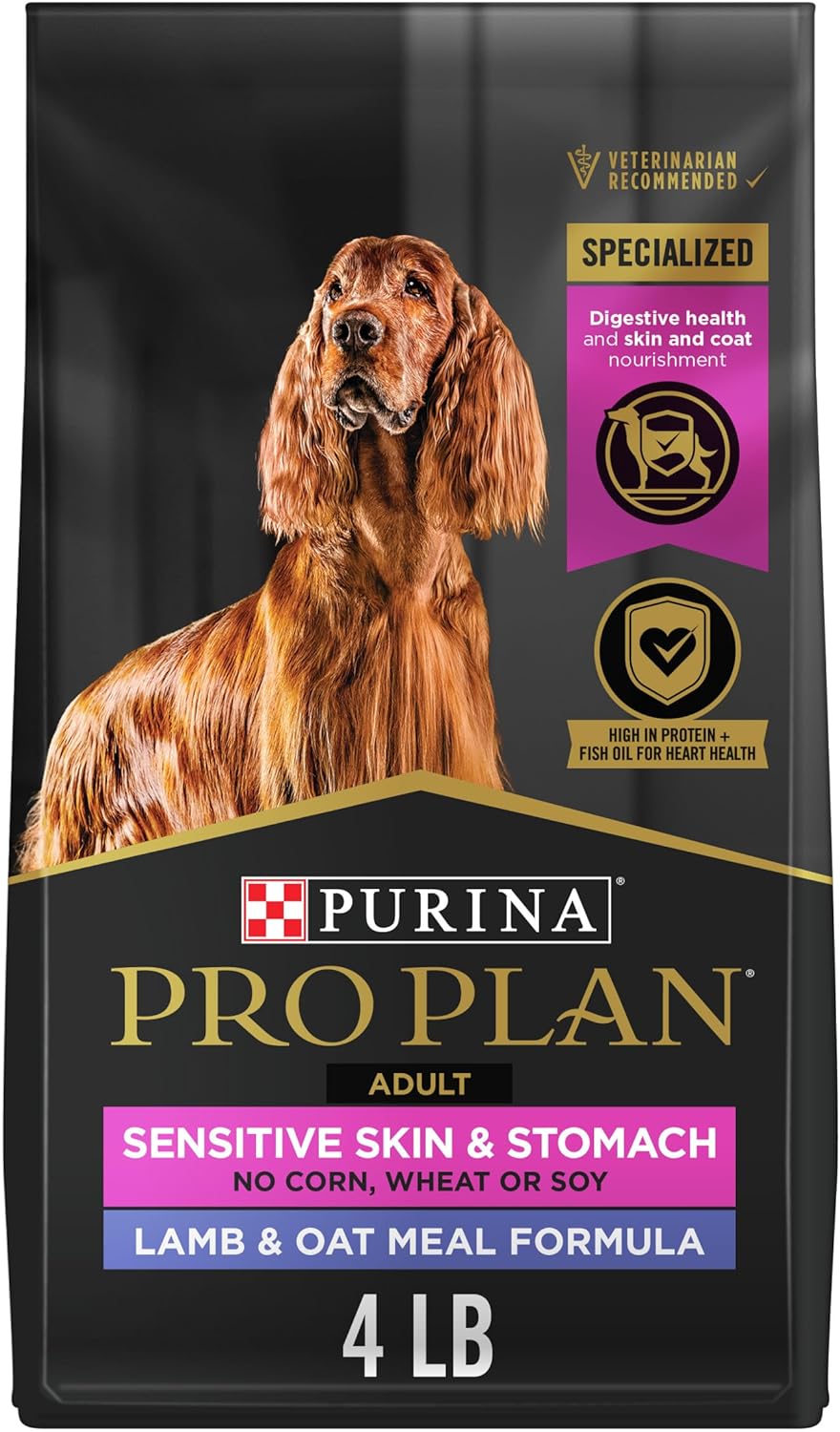 Dog Food Pro Plan Sensitive Skin & Stomach Lamb Oatmeal Bag