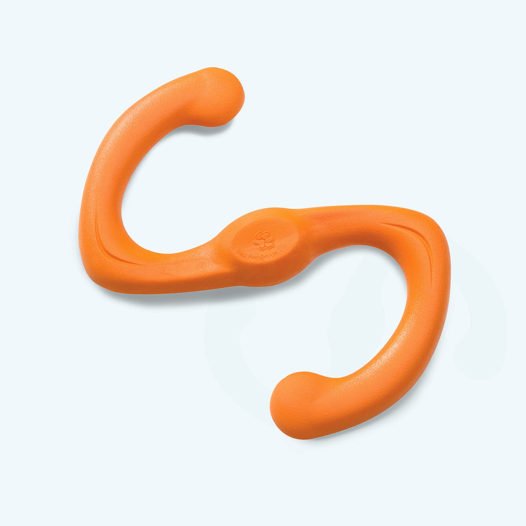 Bumi Stretchy S-Shape Tug Dog Toy for Gentle Chewers
