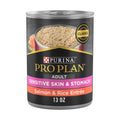 Pro Plan Sensitive Skin & Stomach Wet Dog Food Salmon & Rice Entree (13oz) - Majestic Pet Kingdom
