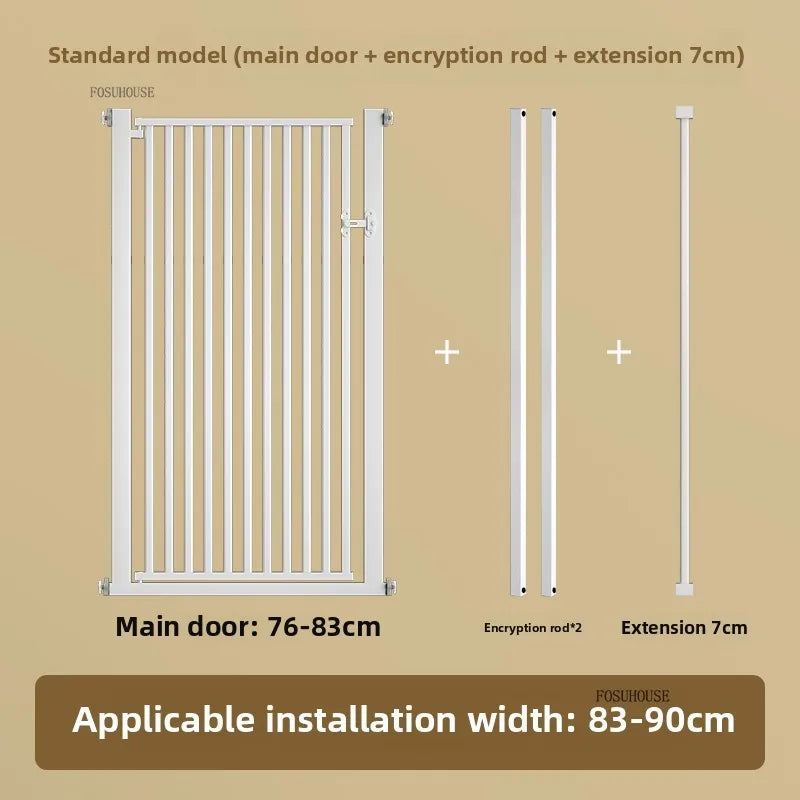 Free Punch Pet Fence Dog Fences Isolation Door Anti-Cat Door Fence Indoor Special Encryption Dog Safety Corral for Pet Products - Majestic Pet Kingdom