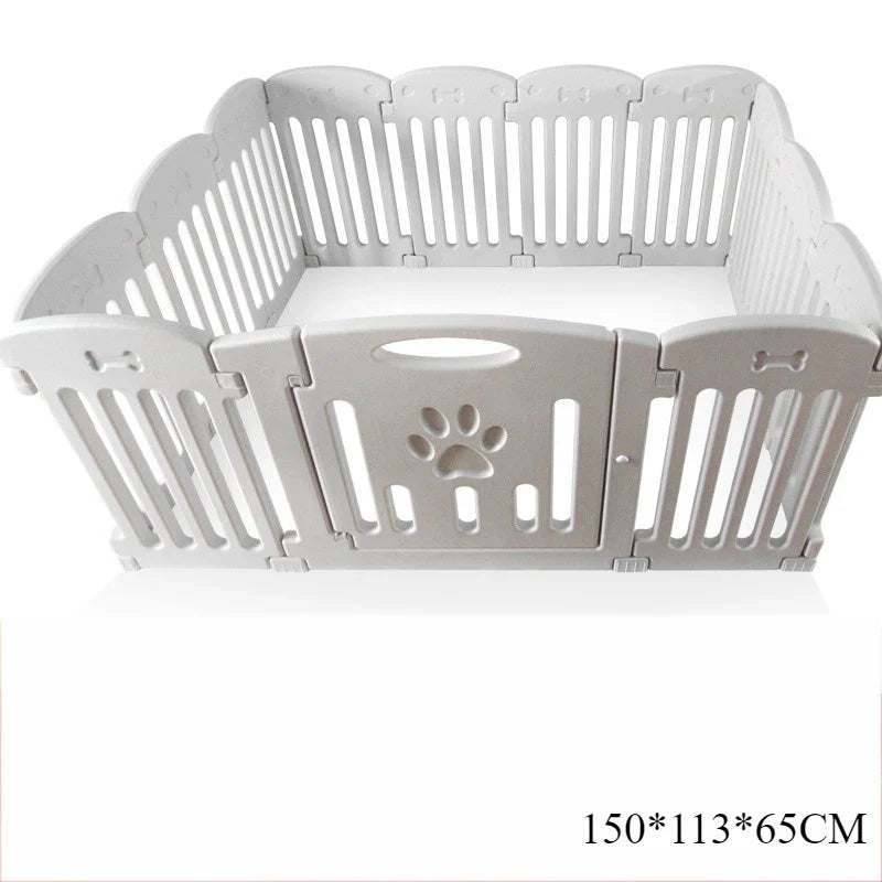 Indoor Dog Cage Small Dog Fence Indoor Enclosure Pet Fence Kennel Pet Fence Supplies Fences Dog House Enclosure Guard Rail - Majestic Pet Kingdom