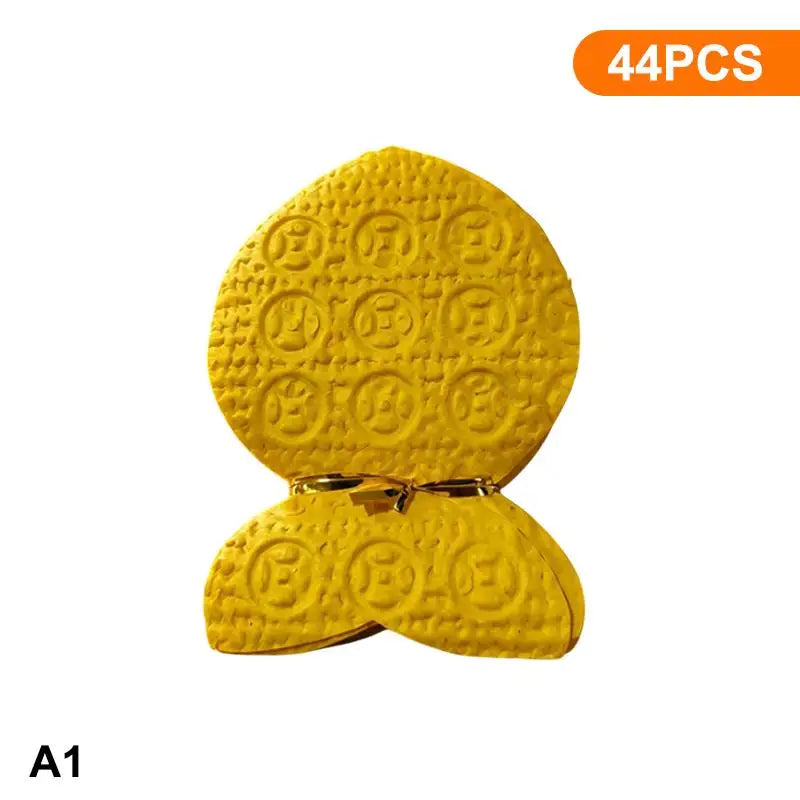 Yellow Fish-Shaped Pet Memorial Joss Paper | Ceremonial Funeral Money Notes for Dog Cat Loss Remembrance