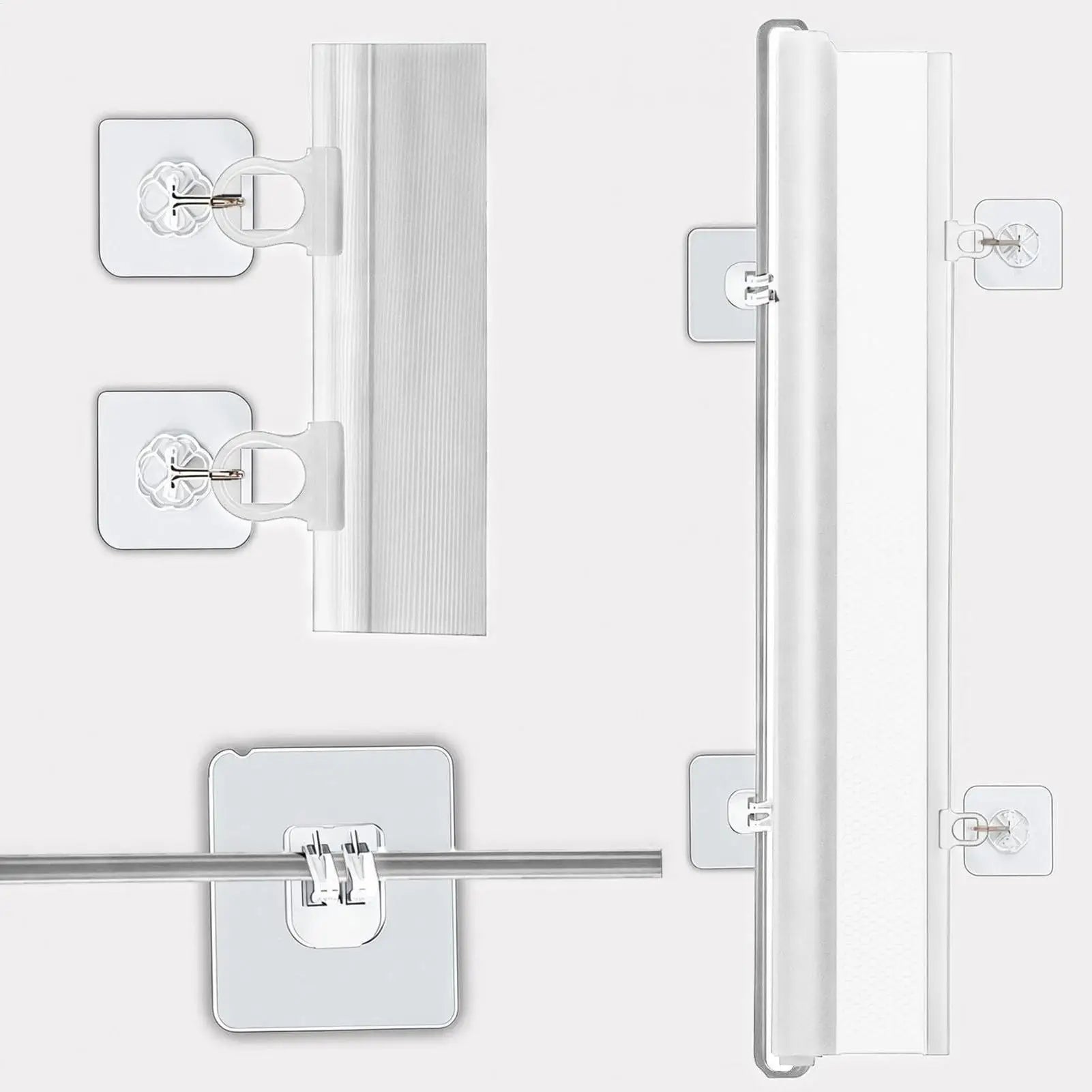 Retractable Pet Gate Dog Retractable Gate Dog Gate Indoor Adjustable Fence Barrier No Drilling Child Safety Screen Cat Baffle - Majestic Pet Kingdom