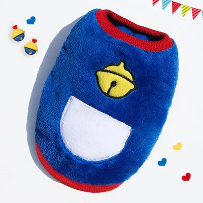 Cute Dog Clothes Winter Vest For Small Dogs Cats Warm Pets Sweater Soft Flannel Puppy Puffer Jacket Dog Accessories Supplies Xxs - Majestic Pet Kingdom