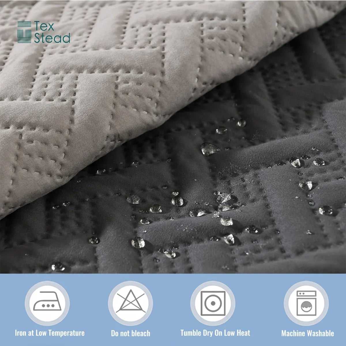 Brick Pattern Anti-Hair Pet Mat, Reversible Waterproof Dog Cushion