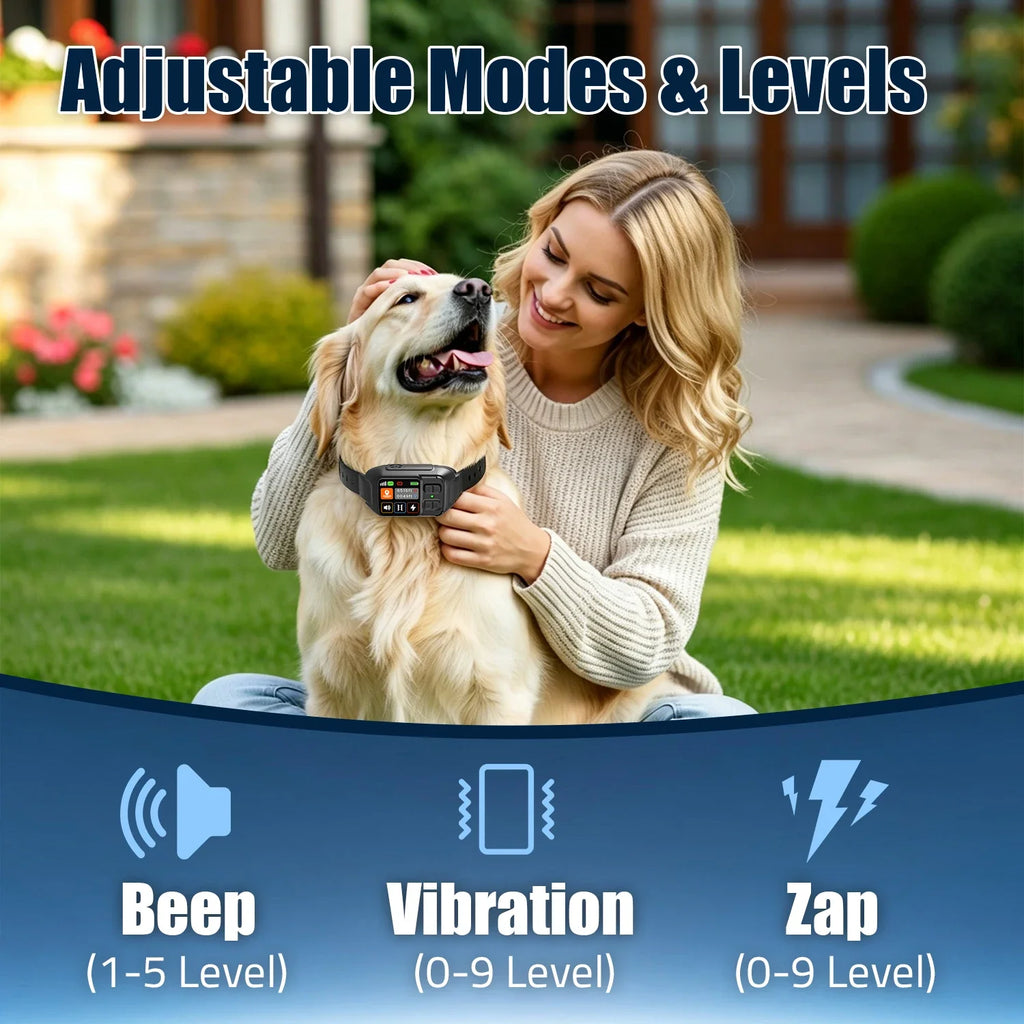 GPS Dog Fence Wireless Satellite Tech System Custom Region