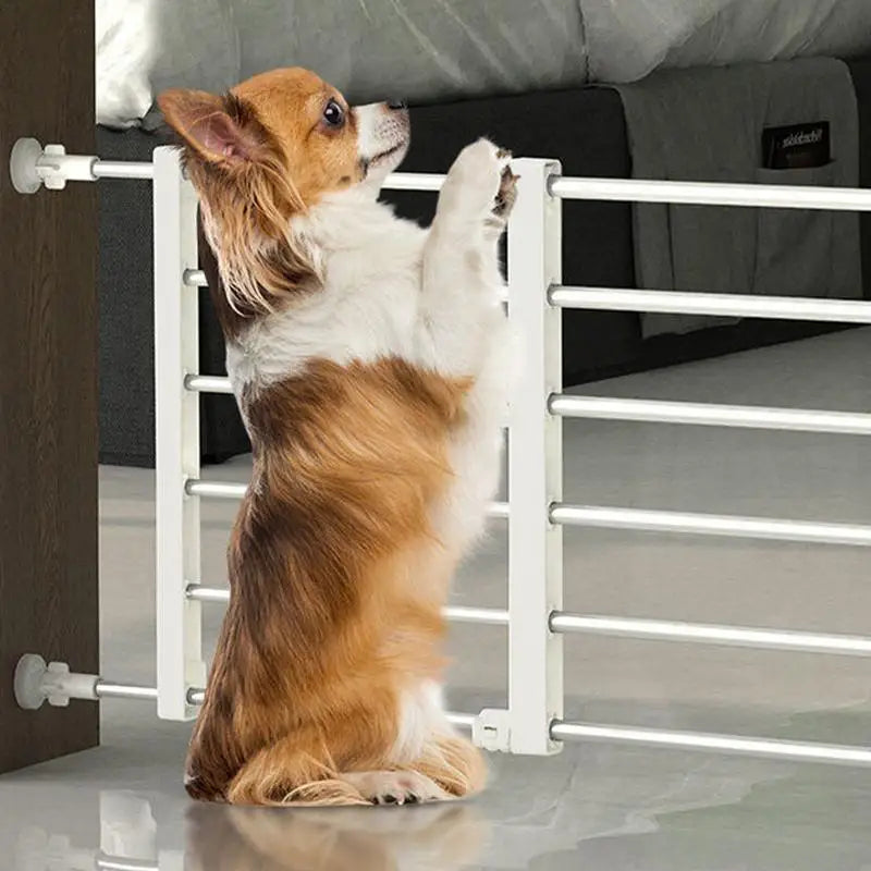 Indoor Dog Gate Retractable Freestanding Fence Nail-free Household Reusable Door For Small Medium Dogs Puppy Fence Pets supplies - Majestic Pet Kingdom