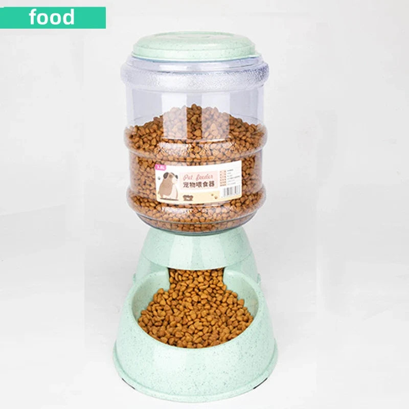 Large Capacity Pet Feeder Bowls Small Dog Food Bowl Automatic Water Dispenser Cat Bowls Pets Feeding Bowls Drink Water Bowl - Majestic Pet Kingdom
