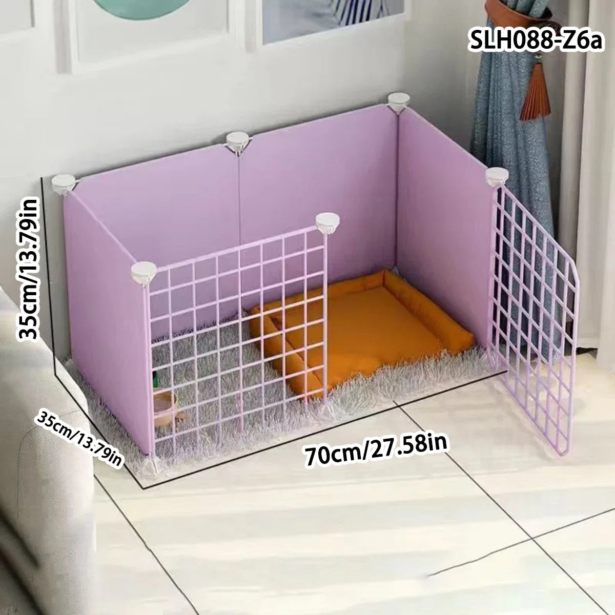 Dog Pet Fence Indoor Isolation Gate Dog Cage Small Dog Iron Guardrail | Majestic Pet Kingdom™