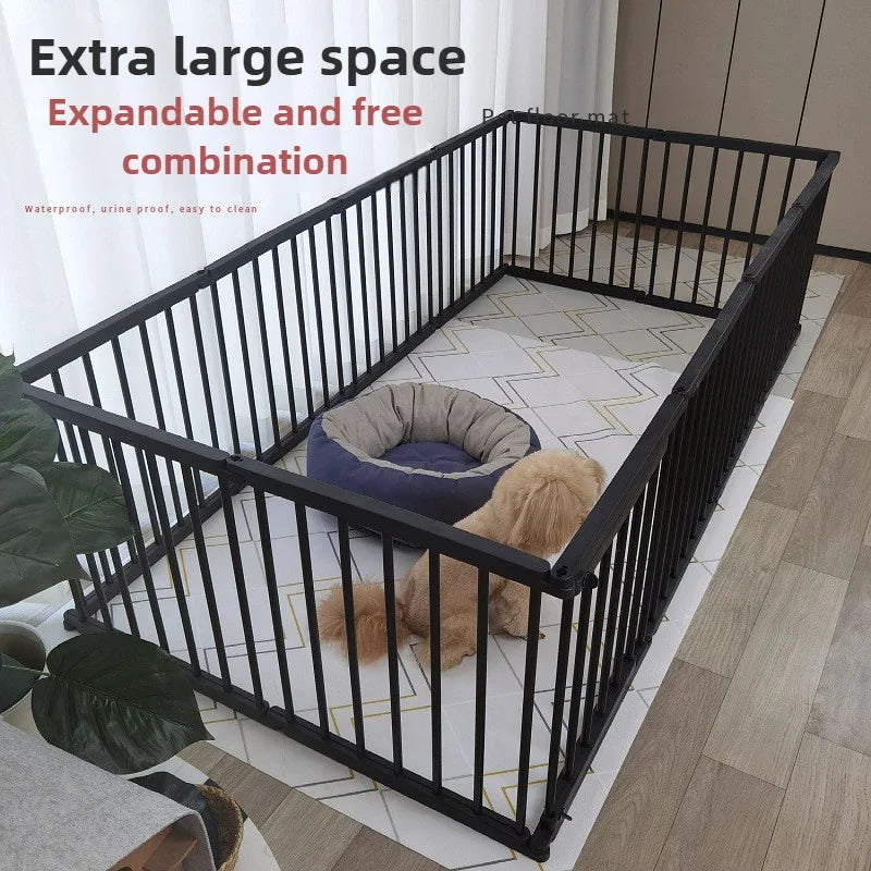 68CM in High Dog Fence Barrier Indoor DIY Poodle Teddy Fences Freely Combined Thickened Rabbit Cage Spliced Pet Guardrails - Majestic Pet Kingdom