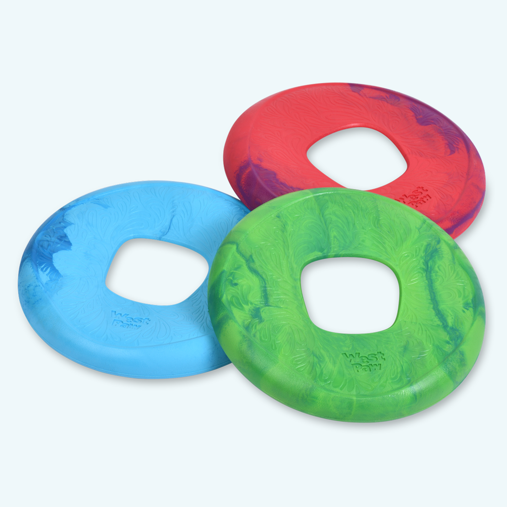 Sailz Flying Disc Dog Toy for Moderate Chewers