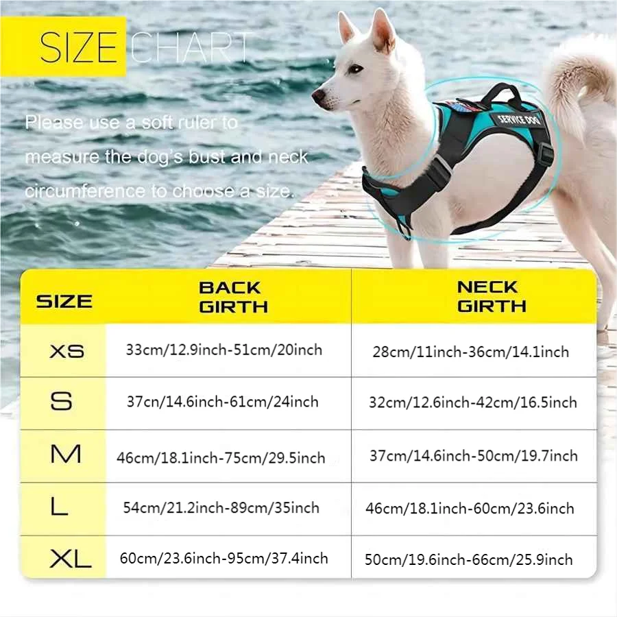 Dog Harness And Leash Set, Escape Proof No Pull Dog Vest Harness With Reflective Dog Walking Traction Rope - Majestic Pet Kingdom