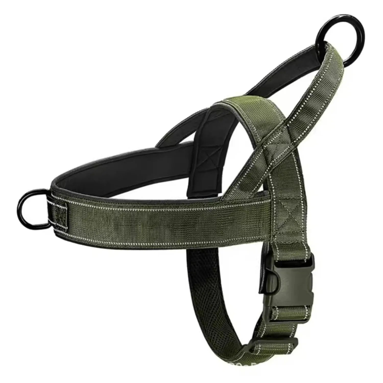 Dog Tactical Vest Nylon Outdoor Water-Repellent Dog Clothing Large and Medium-sized Dog Training Vest Harness Traction - Majestic Pet Kingdom