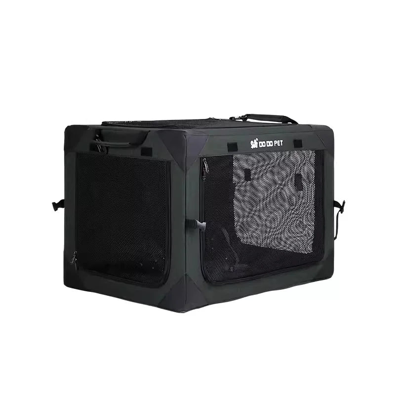 Dog Crate Travel Foldable Pet Crate for Puppy/Small Dog 18 Lbs Soft Cat Carrier Fit for Indoor & Outdoor/Car Back Seat/Trunk - Majestic Pet Kingdom